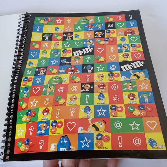 M & M's Chocolate Candies Book stickers and bag set - Picture 3 of 9